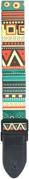 Гитарный ремень Alfabeto STRP1515-RAST