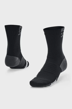 Чорні шкарпетки UA AD Playmaker 1pk Mid Under Armour XL 1376229-001