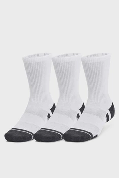 Білі носки (3 пари) UA Performance Tech 3pk Crew Under Armour XL 1379512-100