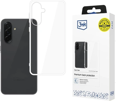 Etui plecki 3MK Clear Case do Samsung Galaxy A37 5G Transparent (5903108736756)