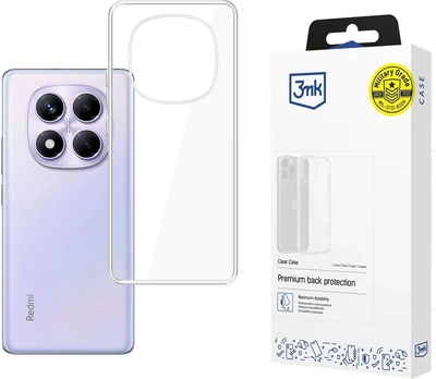 Etui plecki 3MK Clear Case do Xiaomi Redmi Note 14 Pro 4G Transparent (5903108640015)