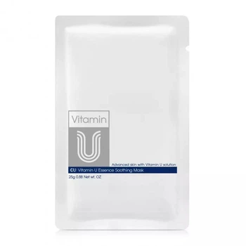Тканинна відновлююча маска CUSKIN VITAMIN U ESSENCE SOOTHING MASK 25мл