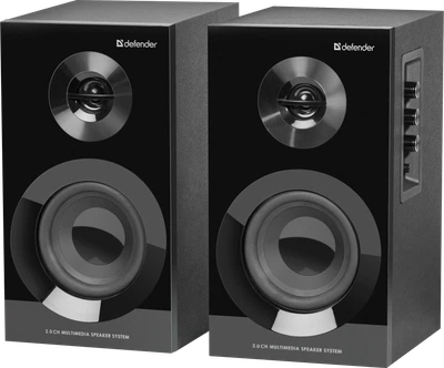 Акустична система 2.0 Defender Aurora S40 40Вт, bluetooth, 230В Black (65240) - Уценка