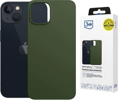 Панель 3MK Hardy MagSilicone для Apple iPhone 15 Plus Green (5903108661225)