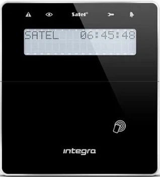 Бездротова клавіатура Satel INT-KWRL2-B Чорна (5905033337510)