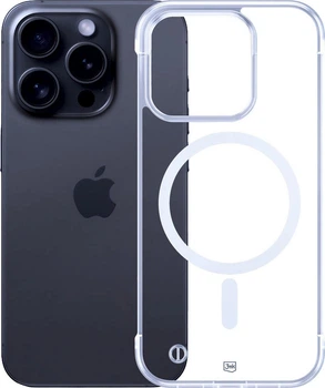 Etui plecki 3MK Just20g MagCase do Apple iPhone 13 Pro Transparent (5903108609609)
