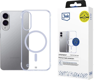 Etui plecki 3MK Just20g MagCase do Samsung Galaxy S25 Edge Transparent (5903108651813)