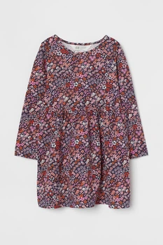 Плаття для дівчинки H&M 110-116 см (4-6Y) довгий рукав Квітковий принт