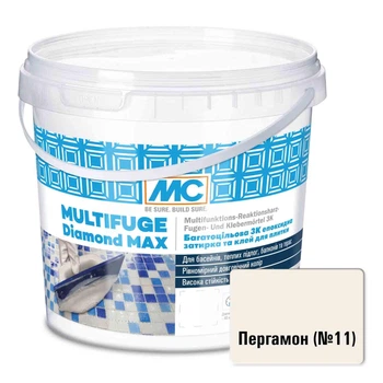 Епоксидна фуга для швів Multifuge Diamond Max/11 Пергамон, MC-Bauchemie (1,5 кг)