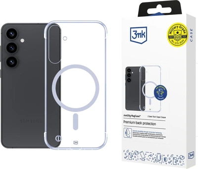 Панель 3MK Just20g MagCase для Samsung Galaxy S25 Transparent (5903108629034)