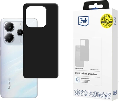 Панель 3MK Silicone Case для Xiaomi Redmi Note 14 5G Black (5903108639569)