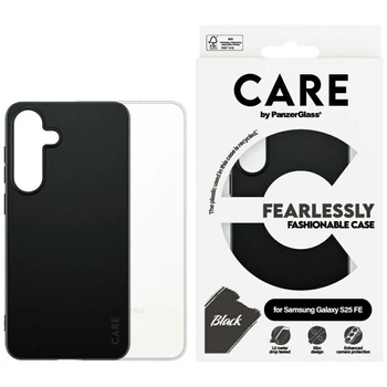 Etui PanzerGlass CARE Fashion do Samsung Galaxy S25 FE Black (5715685031625)