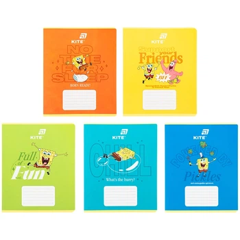 Зошит шкільний Kite Sponge Bob SB26-236, 18 аркушів, клітинка 20 штук
