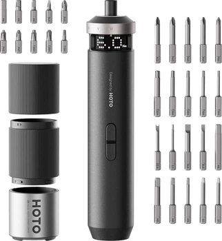 Электроотвертка с насадками Xiaomi HOTO PixelDrive Cordless Screwdriver (QWLSD014)