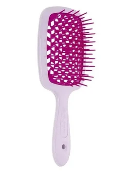 Гребінець для волосся Janeke Superbrush small бузкова з фіолетовим