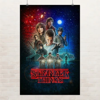 Постер Очень Странные Дела, Stranger Things, постер по сериалу, A3 42×28 см (id1197)