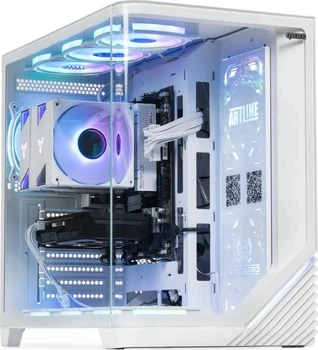 Компьютер ARTLINE Gaming PBGWHITE (PBGWHITEv01) AMD Ryzen 5 7500F / RAM 32 ГБ / SSD 1 ТБ / nVidia GeForce RTX 5060 Ti, 8 ГБ