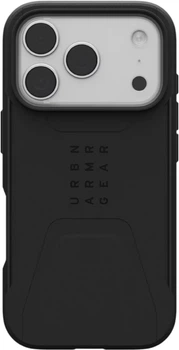 Etui Urban Armor Gear Civilian MagSafe do Apple iPhone 17 Pro Black (840283923029)