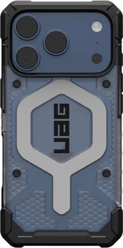 Чохол Urban Armor Gear Pathfinder Clear MagSafe для Apple iPhone 17 Pro Ice/Silver (840283923296)