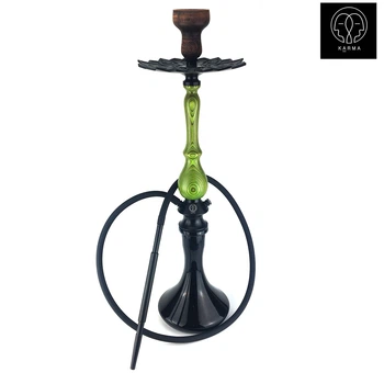 Кальян KARMA HOOKAH 3.1 Green (Craft Black)