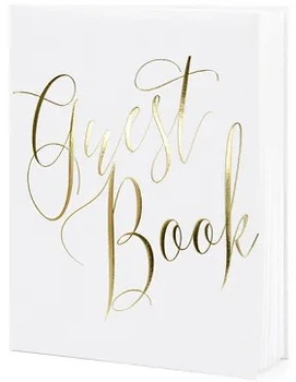 Книга гостей PartyDeco Guest book 20 x 24,5 см 22 картки Біла (KWAP58-008) (5902230789180)