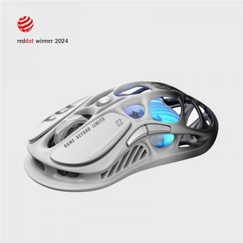 Мышь GravaStar Mercury m1 Pro, bt/wl/usb-a, rgb, черно-белый gravastarm1pro_gblk