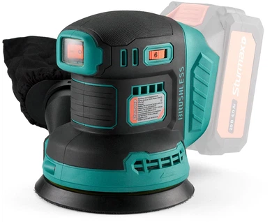 Шлифовальная машина аккумуляторная Sturmax OSM8120CR