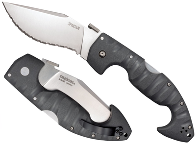 Нож Cold Steel Spartan Serrated GRAY (AUS10A)