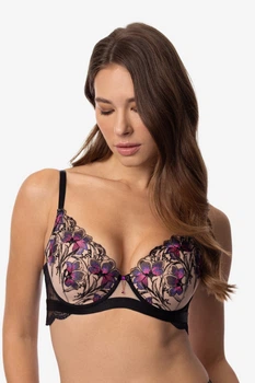 Бюстгальтер push-up Marc & Andre 70C Чёрный микс (144262)