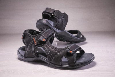 Сандалії чоловічі шкіряні Merrell Sandspur Leather Sport Black 45