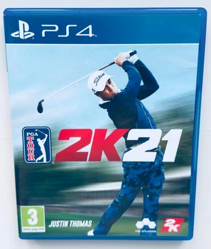 Диск для PlayStation 4 - PGA Tour 2K21, английская версия, Б/У