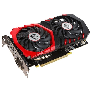 Видеокарта MSI GeForce GTX 1050 Gaming X (2 ГБ, GDDR5, 128 бит, 1414/7008 МГц, DVI, HDMI, DPort) Б/У