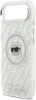 Панель Karl Lagerfeld IML Karl Head Logo MagSafe для Apple iPhone Air Gray (3666339499860)
