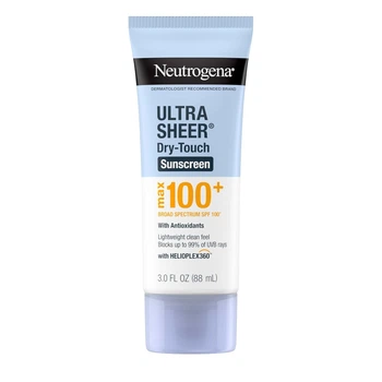 Солнцезащитный лосьон для тела Neutrogena Ultra Sheer Dry-Touch SPF 100+ 88 мл