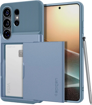Панель Spigen Slim Armor CS для Samsung Galaxy S26 Ultra Blue (8800337243567)