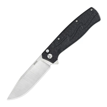 Нож складной туристический SRM (9.2 см) 14C28N / G10 черный