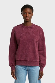 Жіночий бордовий світшот Washed G-Star RAW S D27173, D969