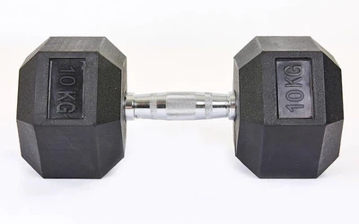 SONGMICS SC-8013-10 Гантель цілісна шестигранна SP-Planeta 1шт 10кг