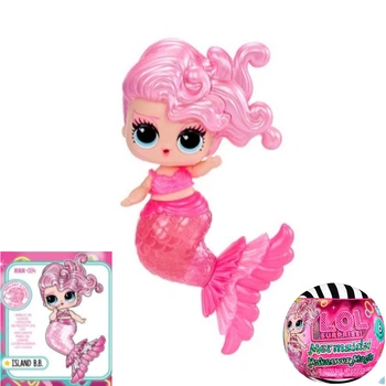 Кукла LOL Surprise Mermaids Makeover Magic Tots Island b.b. Игровой набор с куклой Милые русалочки 596301