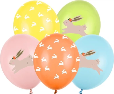Повітряні кульки PartyDeco Egg Hunt 30 см 50 шт (5904555003811)