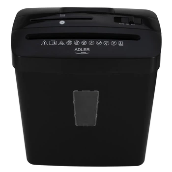 Шредер для документів Adler AD 1037 black