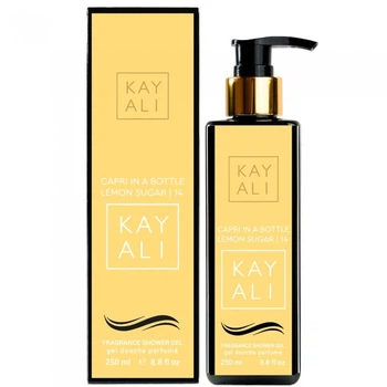 Парфюмированный гель для душа No Brand (версия Kayali Capri in a Bottle Lemon Sugar | 14), 250 ml