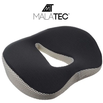 Подушка ортопедическая для сиденья Malatec 21915 для кресла, офиса и поддержки спины