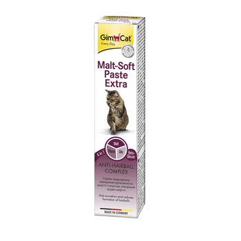 Паста для котів GimCat Every Day Malt-Soft Paste Extra для виведення шерсті 20 г (MLZ9730)