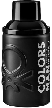 Woda perfumowana męska United Colors Of Benetton Black Intenso 100 ml (8433982020575)