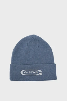 Чоловіча блакитна шапка Originals Aw Long Beanie G-Star PC D24722,C754