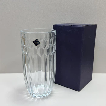 Ваза скляна h-28.5 см Crystal Laurel 3980 / XLHP211 прозора