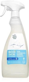 Екозасіб натуральний Green Max для очищення ванної кімнати з розпилювачем 500 мл