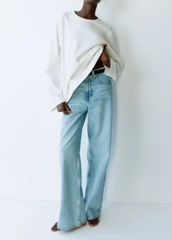 Лонгслів H&M 13742 Білий XL (1306)