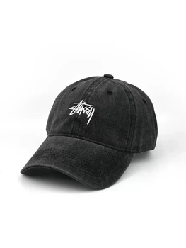 Кепка Stussy Cap Logo чорного кольору, розмір регулюється